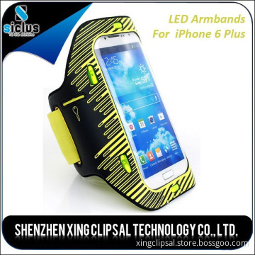 China supplier used mobile phones LED sport armband